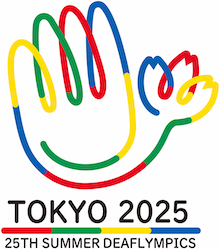 logo igrzysk olimpijskich w Tokio w 2025 roku